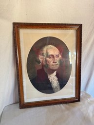 George Washington In Oak Frame  26' X 20'
