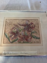 D Woltz  Floral Water Color