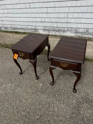 Pair Of Harden Tables