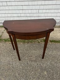 Mahogany Card Table