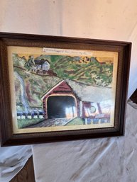 Covered Bridge By Lee Walton