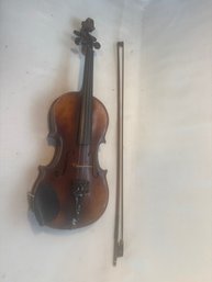 Violin With Label