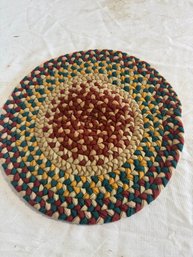 Braided Rug Seat Pad