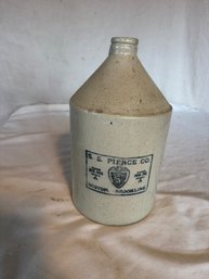 S S Pierce  Jug  Boston  , Brookline