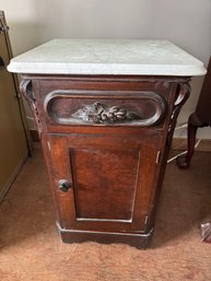 Victorian Marble Top Commode