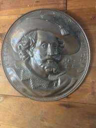 Large Copper Placque