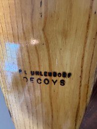 P L Uhlend  Wooden  Paddle