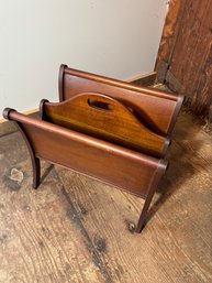Mahogany  Magazine Rack