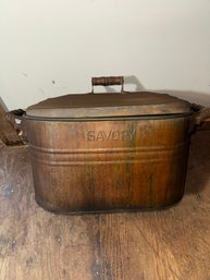Savory Copper Wash Boiler