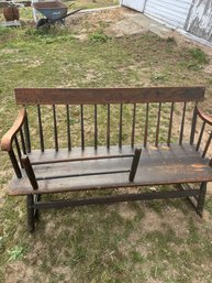 Antique Mammey's Bench Rocker