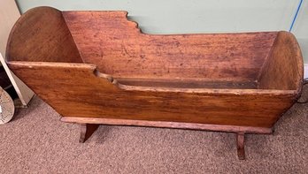 Antique Pine Cradle