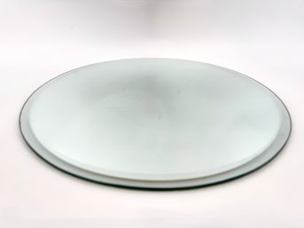 Vintage Beveled Mirror Dresser Tray
