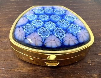 Millefiore Style Pill Box