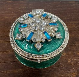 Christopher Radko Snowflake Pill Box