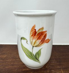 Antique Porcelain Hand Painted Cup Attributed To Meissen Porcelain Manufactory