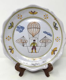 French Faience Plate