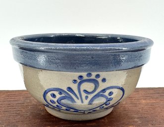 Vintage Salt-glazed Stoneware Bowl