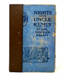 Antique Hardcover Copy Of Nights With Uncle Remus: Myths And Legends Of The Old Plantation By Joel Chandler