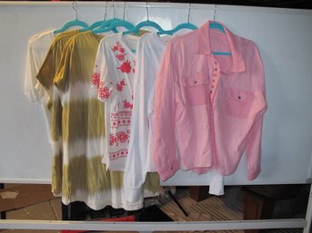 Lot (5) Boutique Women's Clothing Pieces - Size L