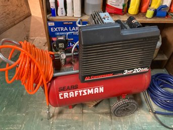 Sears/Craftsman 3HP 20Gal Air Compressor, Excellent Condition