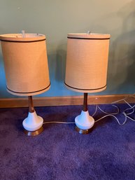 Small Tabletop Mid Century Modern Lamps
