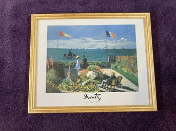 Framed Monet Print Wall Art