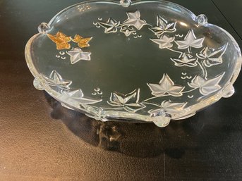 Crystal Serving Platter