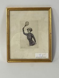 10. Reinthal & Newman NY 1910 Tennis Postcard