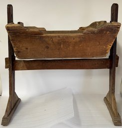 12. Early Primitive Pine Cradle