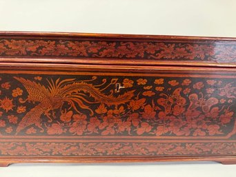 18. Chinese Lacquered Wooden Chest