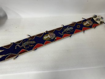 81. Intricate African Beaded Hanging