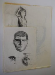 2. P.W. Charapko Sketches (5) Sgd.