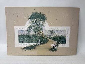 4. D. Morgan Ltd. Ed. Lithograph Sgd.