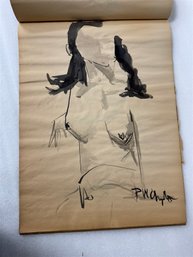 5. Peter W. Charapko Sketchbook Drawings (about 50 Pgs.)