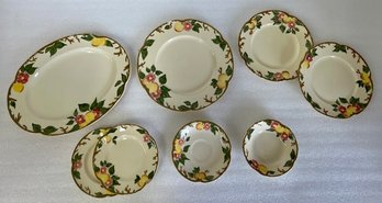 41. Vintage Johnson Brothers Peach Bloom China (8)