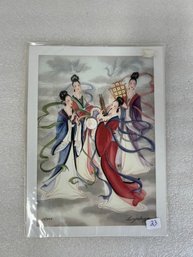 13. Lucy Wang, Ltd. Ed. Litho Sgd. C.O.A