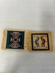 13. Pr. American Southwestern Indian Mats.