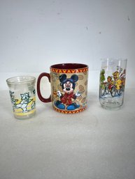 14. Walt Disney Oversized Mug & 2 Other Items