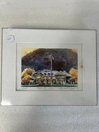 19. Richard Ochs. Ltd. Ed. Litho. Bear Mt. Inn Sgd.