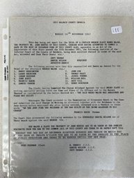 34. Text For The Trial Date Of A Negro Slave 1812