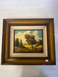 47. Costillo Oil On Board. Landscape Sgd.