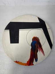 42. Herb Brown NY Modernist Oil On Canvas