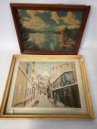 49. Maurice Utrillo Print And A Second
