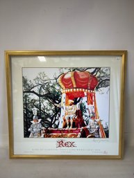 50. Anne Senemica Mardi Gras Rex Poster 2010