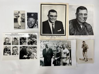 5. Sports Photos. Lombardi. Mantle. DiMaggio (7)