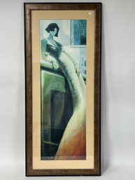 9. Art Deco Illustration. Signed