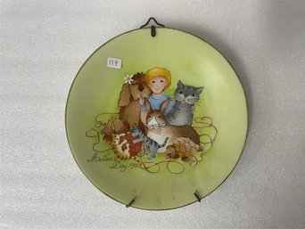 24. Haviland Limoges Plate Mother's Day 1980