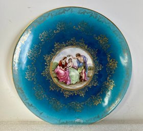 42. Vintage Prov Saxe Porcelain Plate