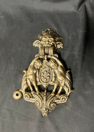 4. Cast Iron Cherub Door Knocker