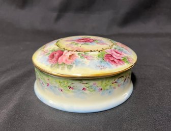 53. Porcelain Dresser Box